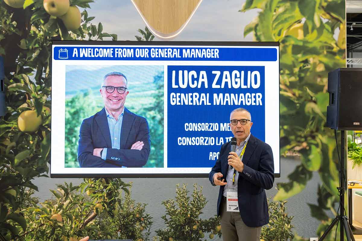 Luca Zaglio, direttore generale di Melinda, La Trentina e Apot